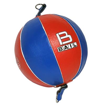 Punching ball with flexible ropes BAIL DUO, Leather