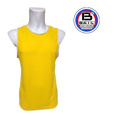 Boxerské tílko pánské BAIL YELLOW, Polyester