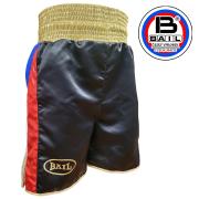 Boxing shorts BAIL, 10 cm waist, czech flag, Satin