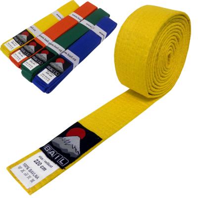 Judo belt YELLOW, cotton - JUDO - MARTIAL ARTS | BAIL – SPORT s.r.o.